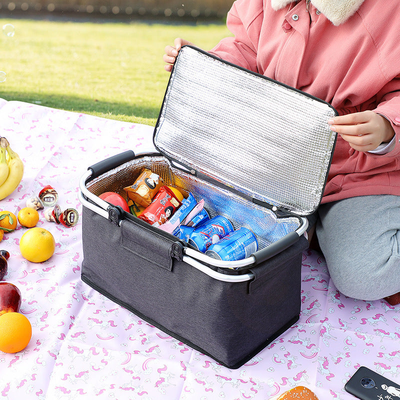 Premium isolierte Picknickkorb Karnz