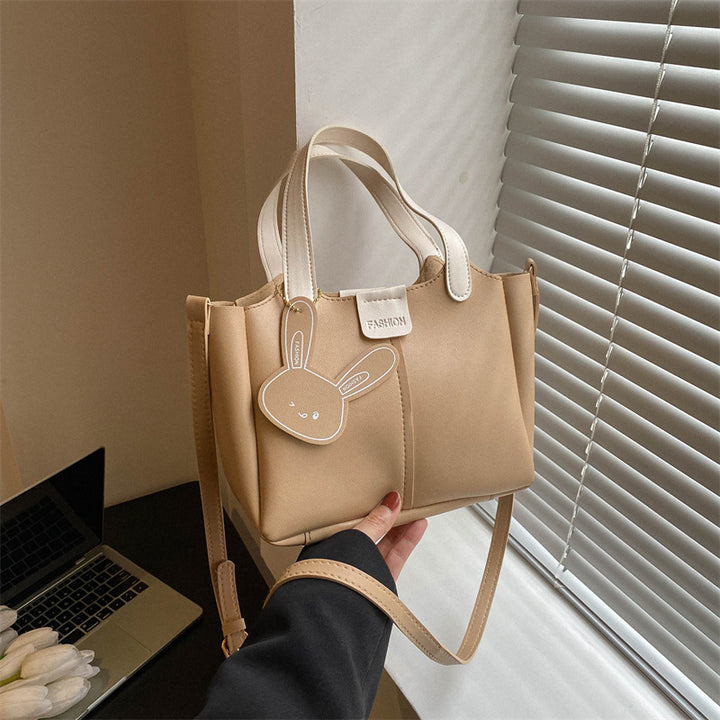 Strukturierte Kunstleder-Handtasche Karnz