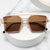 Damen Oversized-Sonnenbrille mit luxuriösem Design und geometrischem Rahmen Karnz