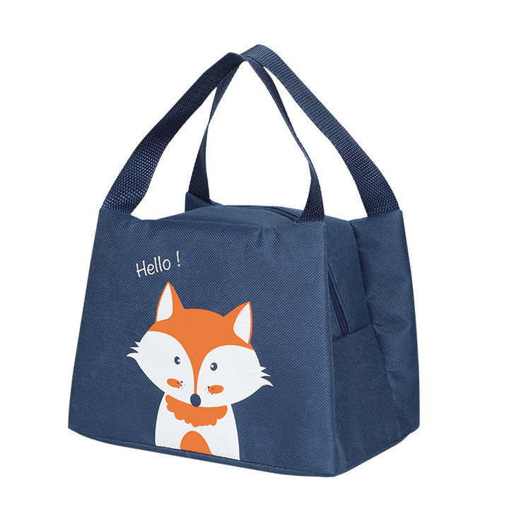 Isolierte Fuchs-Themen-Lunch-Tasche