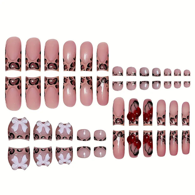 Florale Kunst Nagelset Karnz