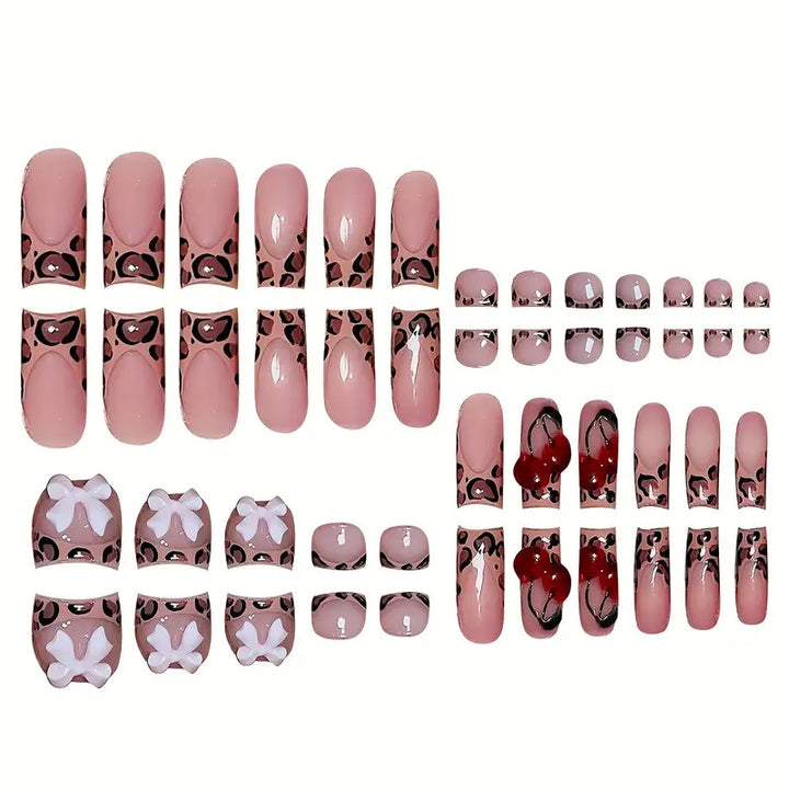 Florale Kunst Nagelset Karnz