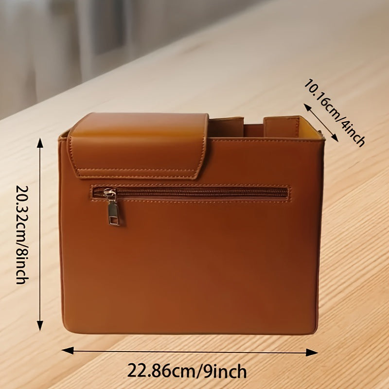 Damen Handtasche mit innovativem Design und mehreren Fächern Karnz