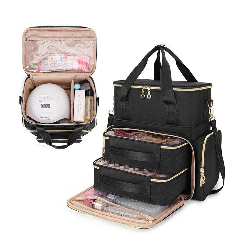 Praktische Kosmetik- und Nagel-Organizer-Tasche Karnz