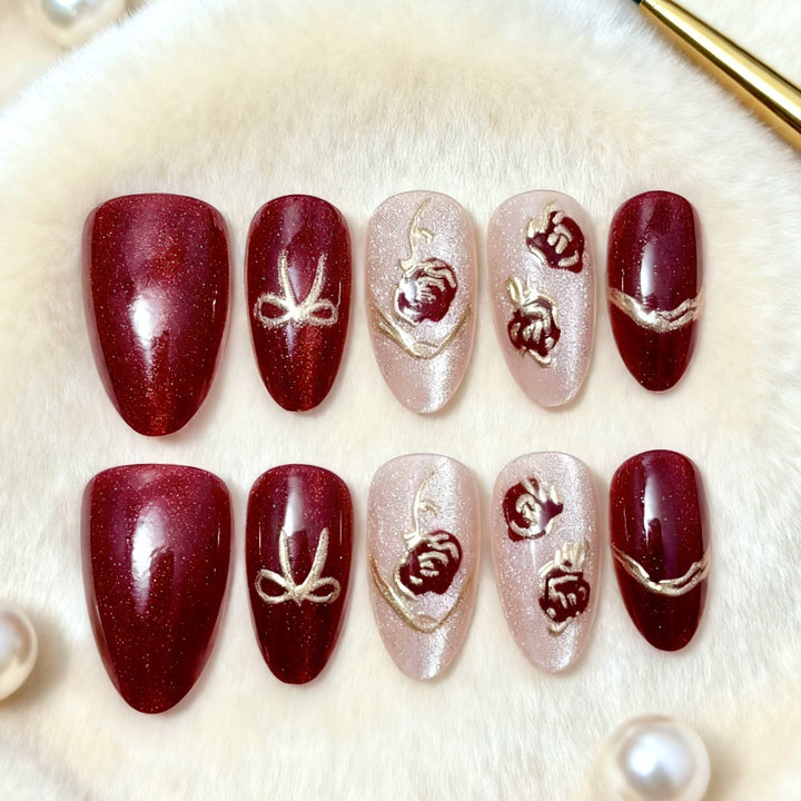 Luxus Press-On Nagelkunst Set 1790745835