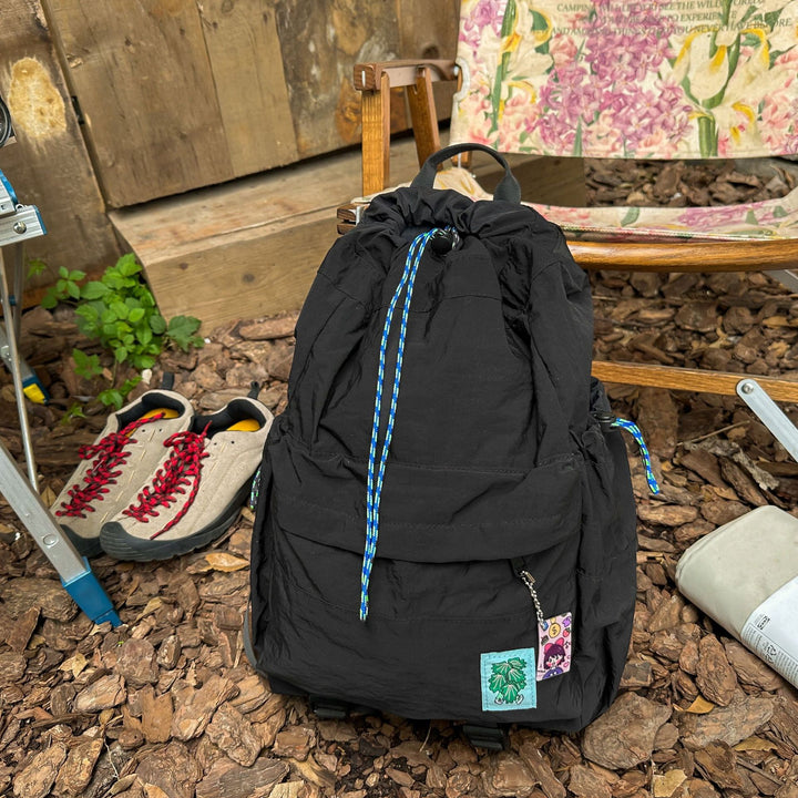 Leichte lässige Kordelzug-Rucksack