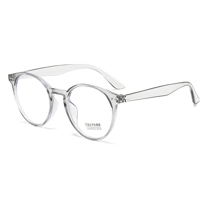 Damen Cat-Eye Sonnenbrille mit transparentem Rahmen Karnz
