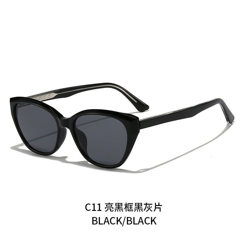 Damen modische Katzenaugen Sonnenbrille Karnz