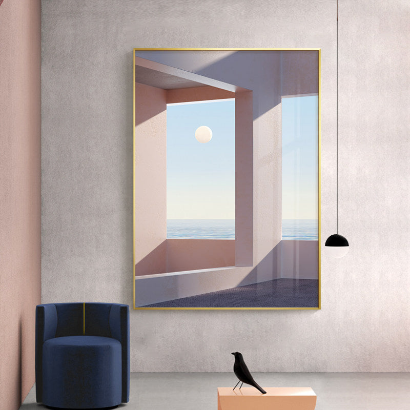 Moderne Minimalistische Leinwand Wandkunst