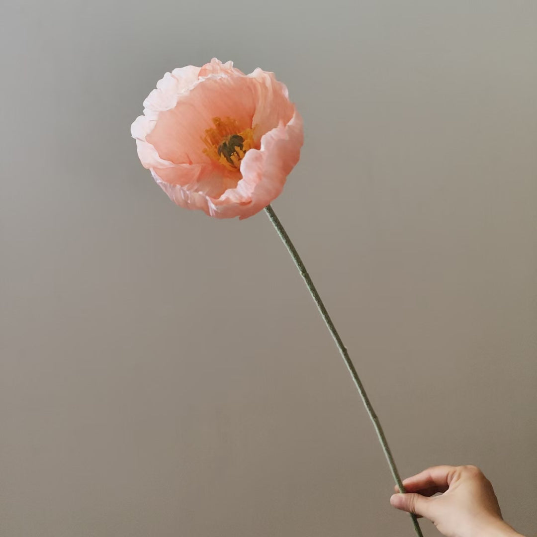 Elegante Faux-Popp Blumenstiel