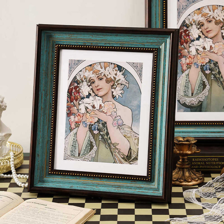 Vintage Botanische Kunstrahmen