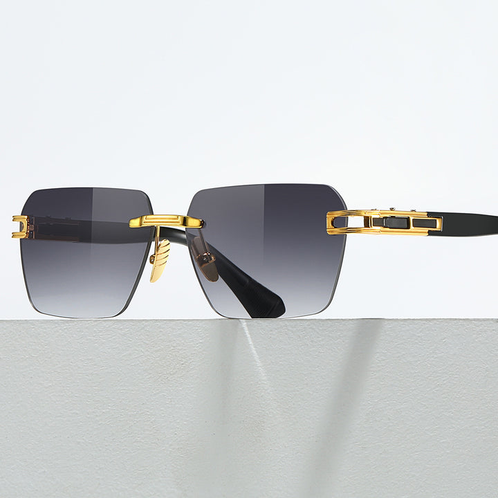 Fashion-Forward Übergroße Quadratische Sonnenbrillen Karnz