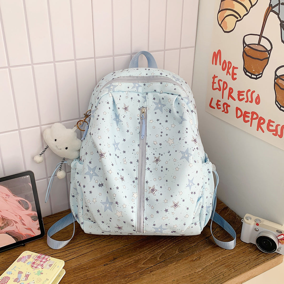 Sternenmuster-Alltags-Rucksack