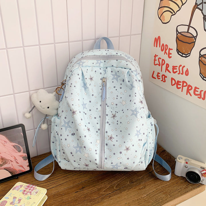 Sternenmuster-Alltags-Rucksack