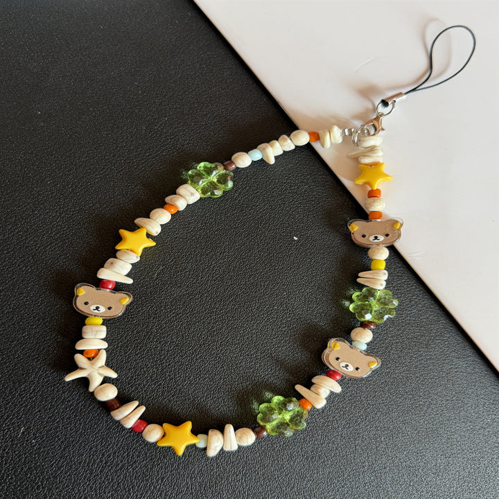Spaß-Themen-Perlen-Schlüsselanhänger Halter Karnz