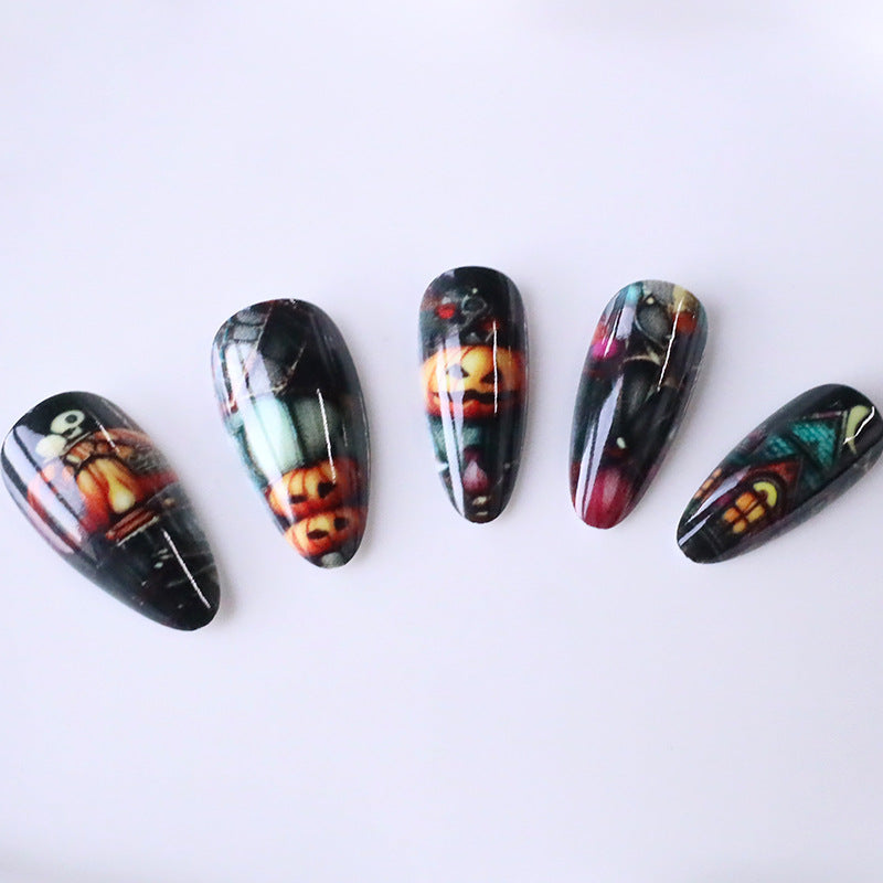 Halloween-Themen 3D Nagelkunst Karnz