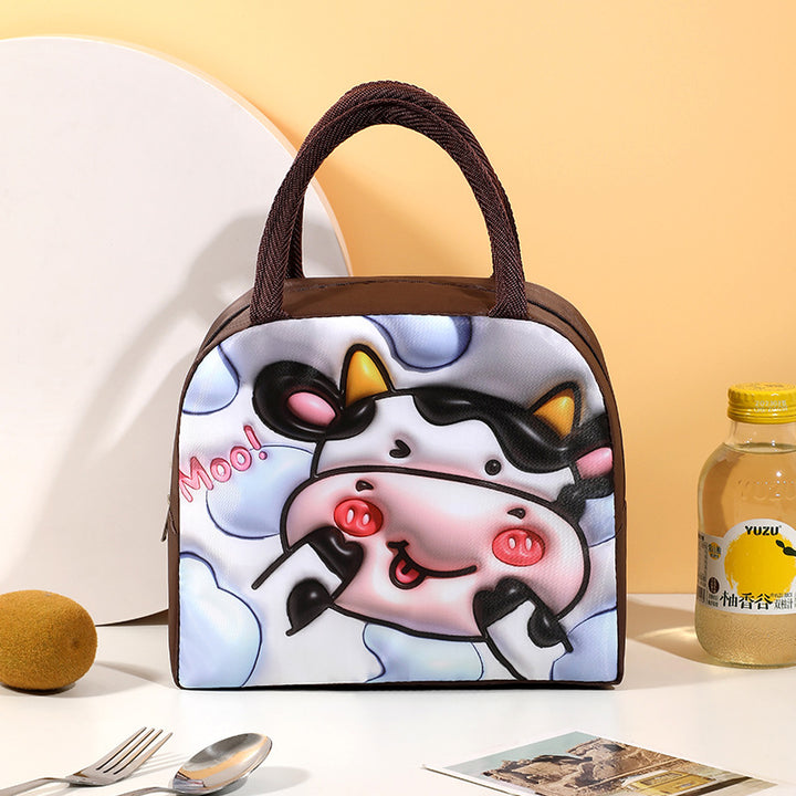 Einhorn-Themen Isolierte Lunch Tasche