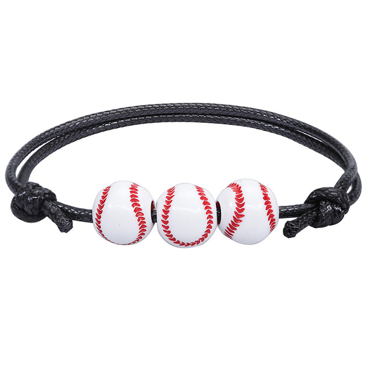 Sportliches Baseball-Themen Armband Karnz