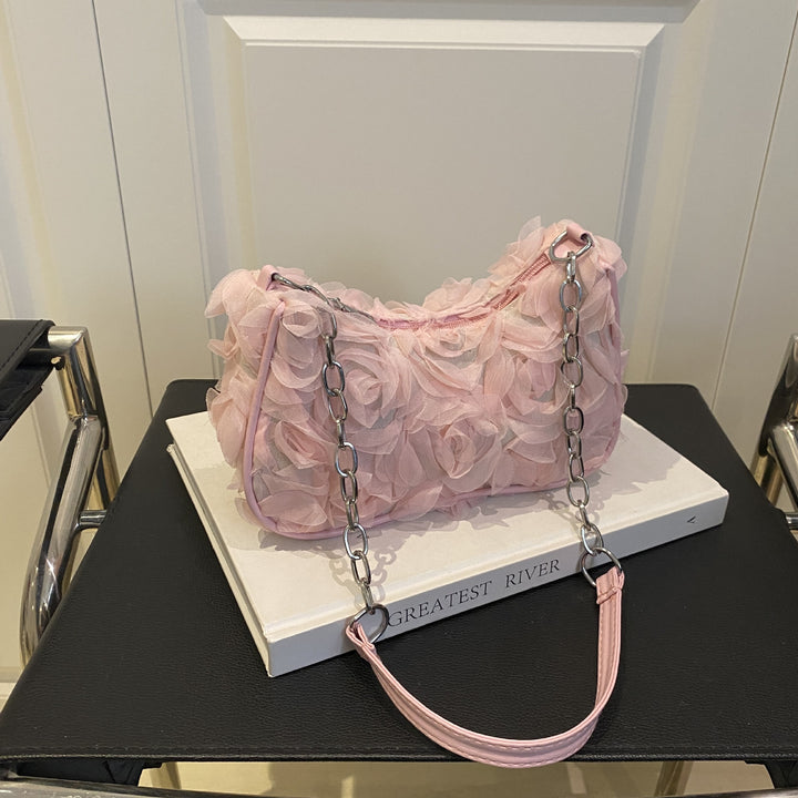 Florale Verzierte Handtasche Karnz