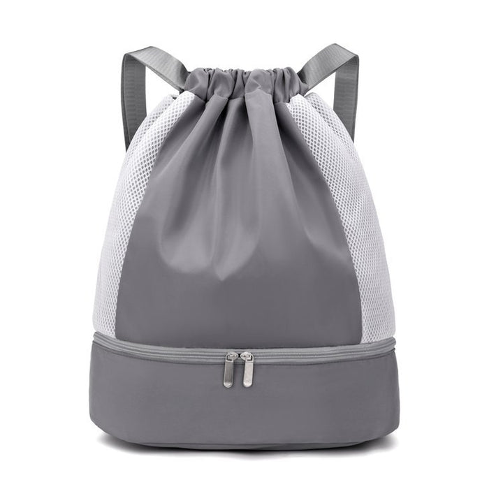 Leichter Mesh Zugbeutel Rucksack Karnz