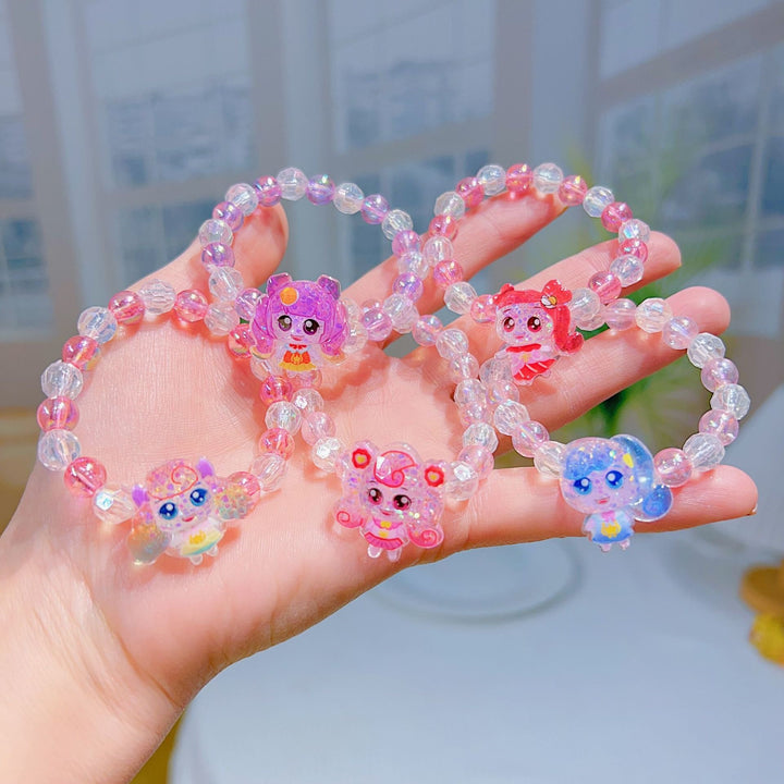 Verspieltes Armband mit Cartoon-Anhängern Karnz