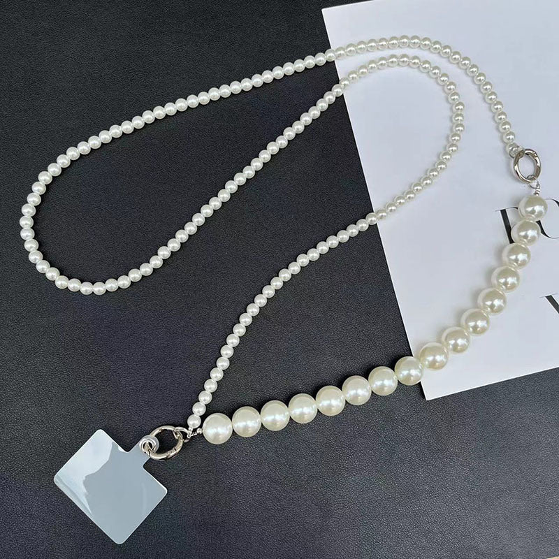Elegante Mehrstrang-Perlenkette Karnz