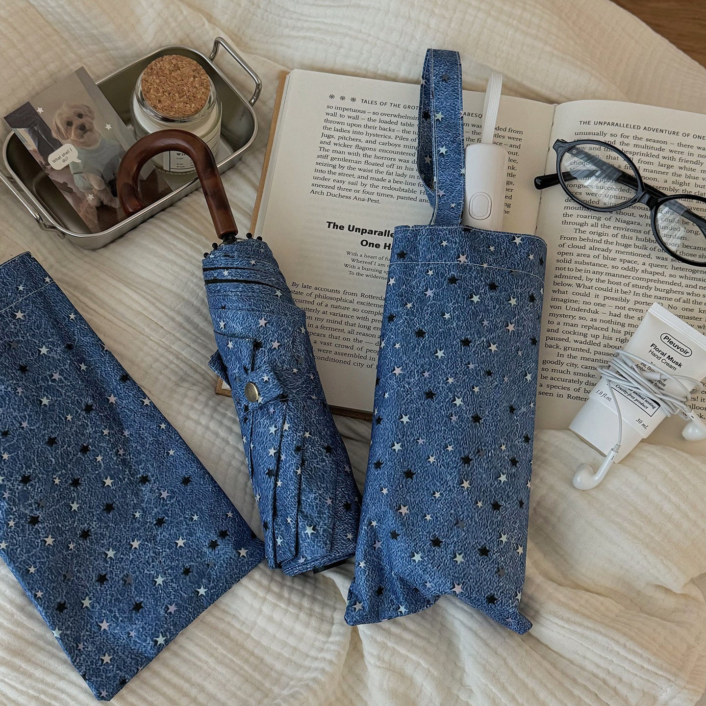 Damen kompakter Taschenschirm Karnz