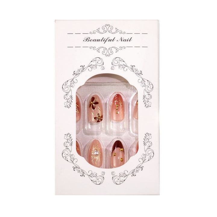 Künstlerisches Eleganz Press-On Nagelset