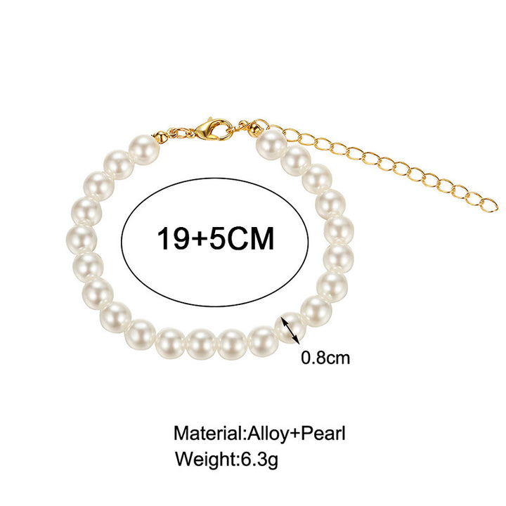 Elegante Perlenarmband Karnz