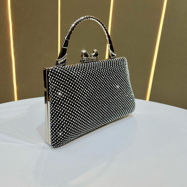 Kristallbesetzte Abendhandtasche
