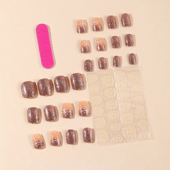 Glitzernde Nagelkunst-Set Karnz