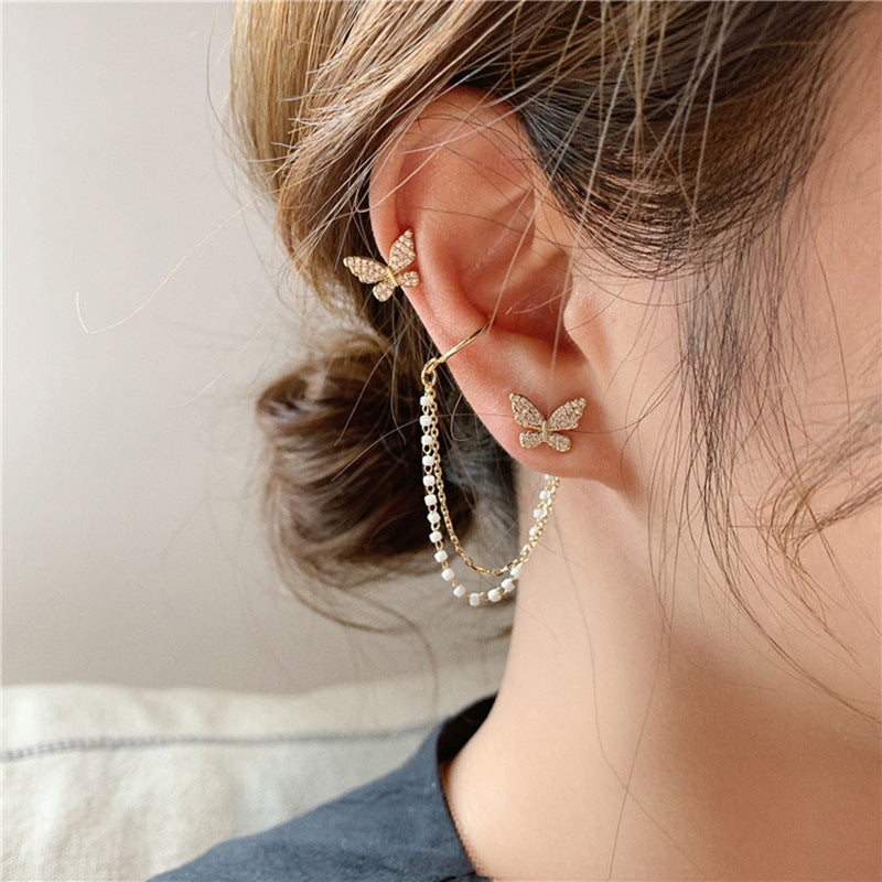 Elegante Ohrstecker Karnz