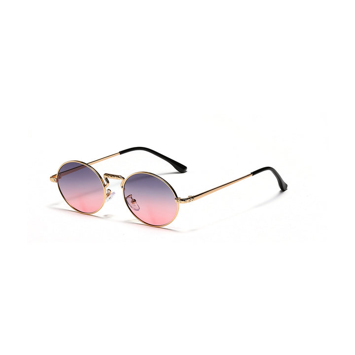 Damen runde modische Sonnenbrille Karnz