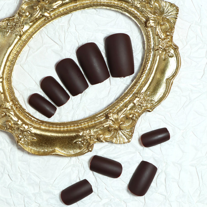 Premium Matte Finish Press-On Nails Karnz