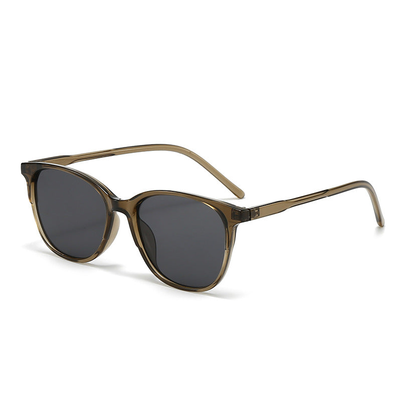 Damen modische und komfortable Brille mit klarem Rahmen Karnz