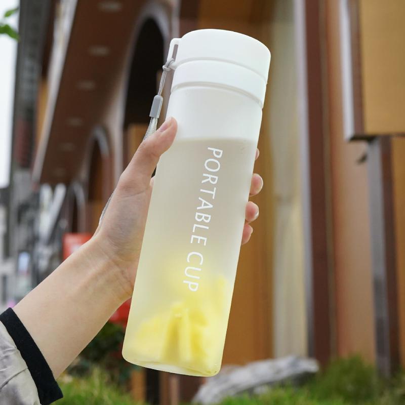 Damen Trinkflasche mit innovativem Deckel Karnz