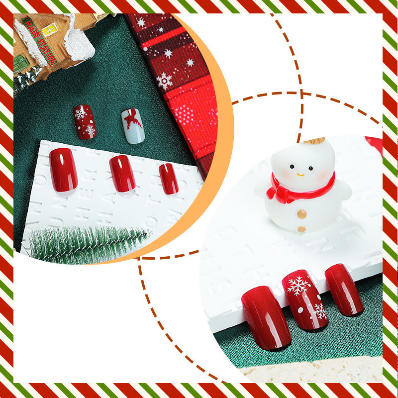 Künstliche Weihnachtskunstnägel Karnz