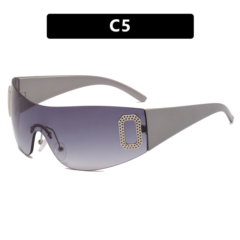 Damen sportliche modische Sonnenbrille mit elegantem Design und UV-Schutz Karnz