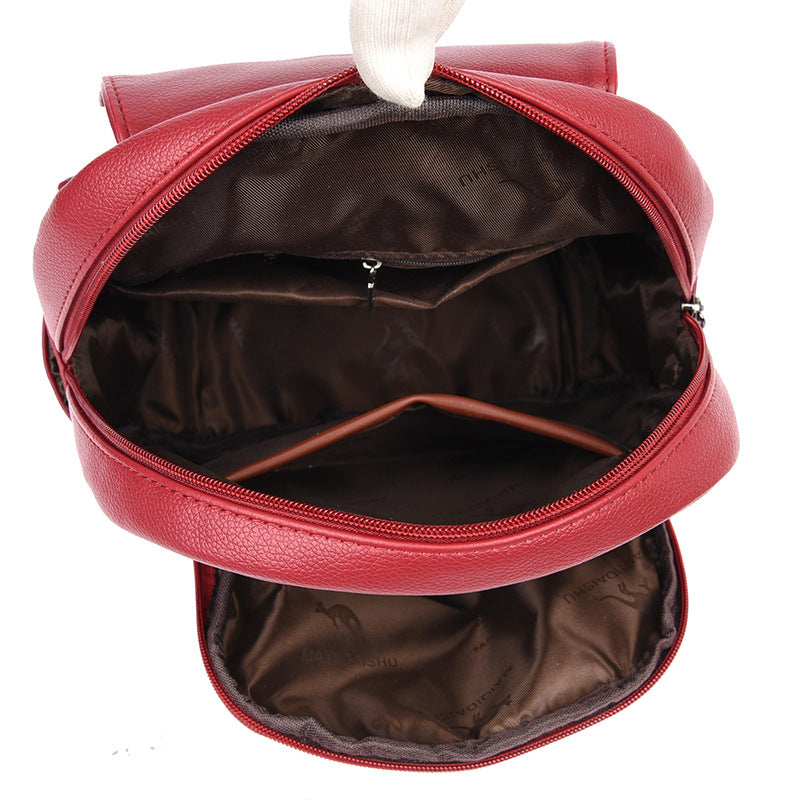 Chic Vintage-inspirierter Rucksack Karnz