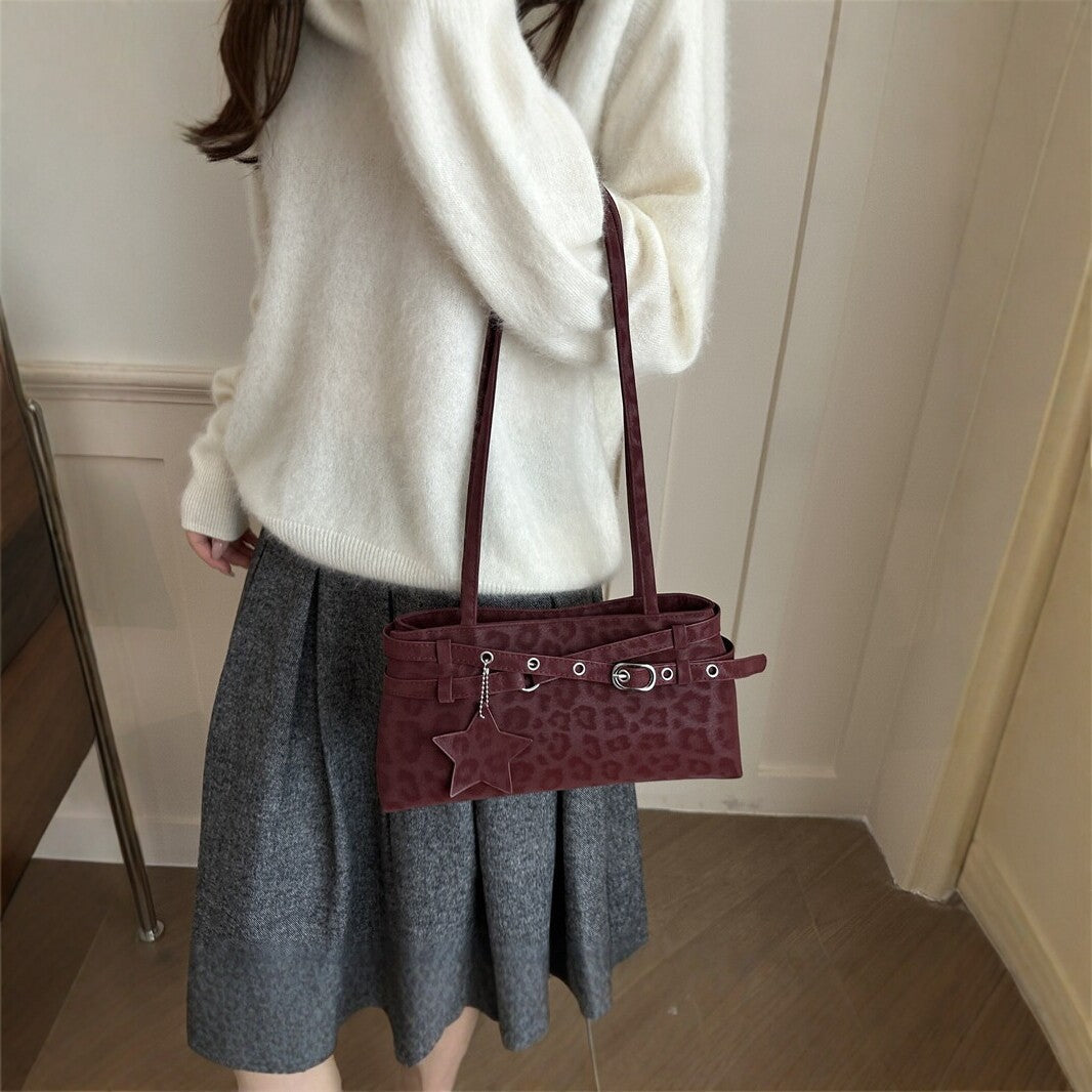 Leopardenmuster Handtasche
