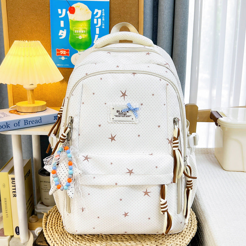 Stylischer mit Sternen verzierten multifunktionalen Rucksack Karnz