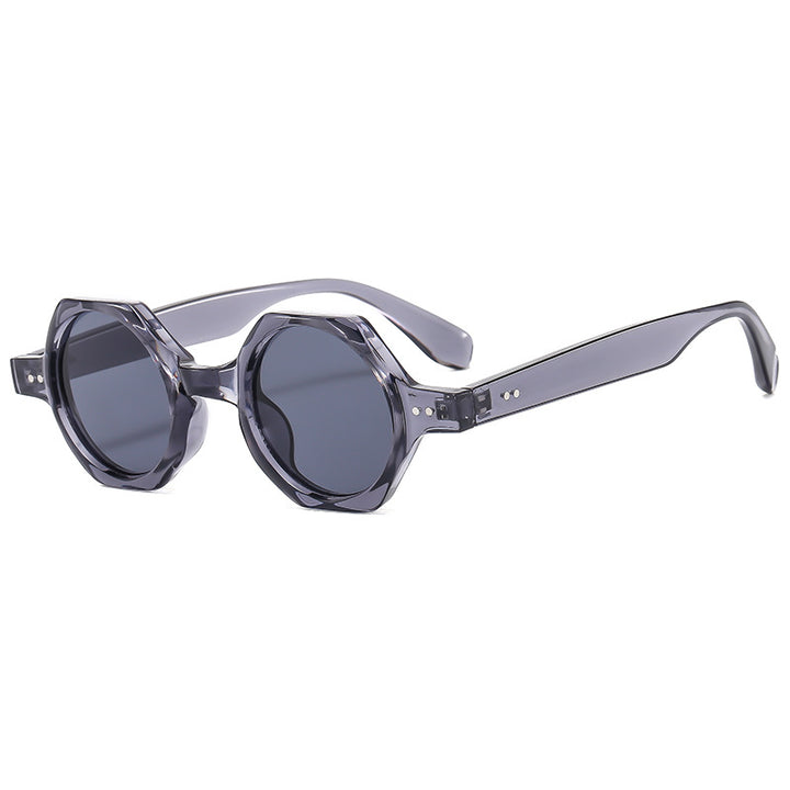 Damen Geometrische Sonnenbrille im auffälligen Design Karnz