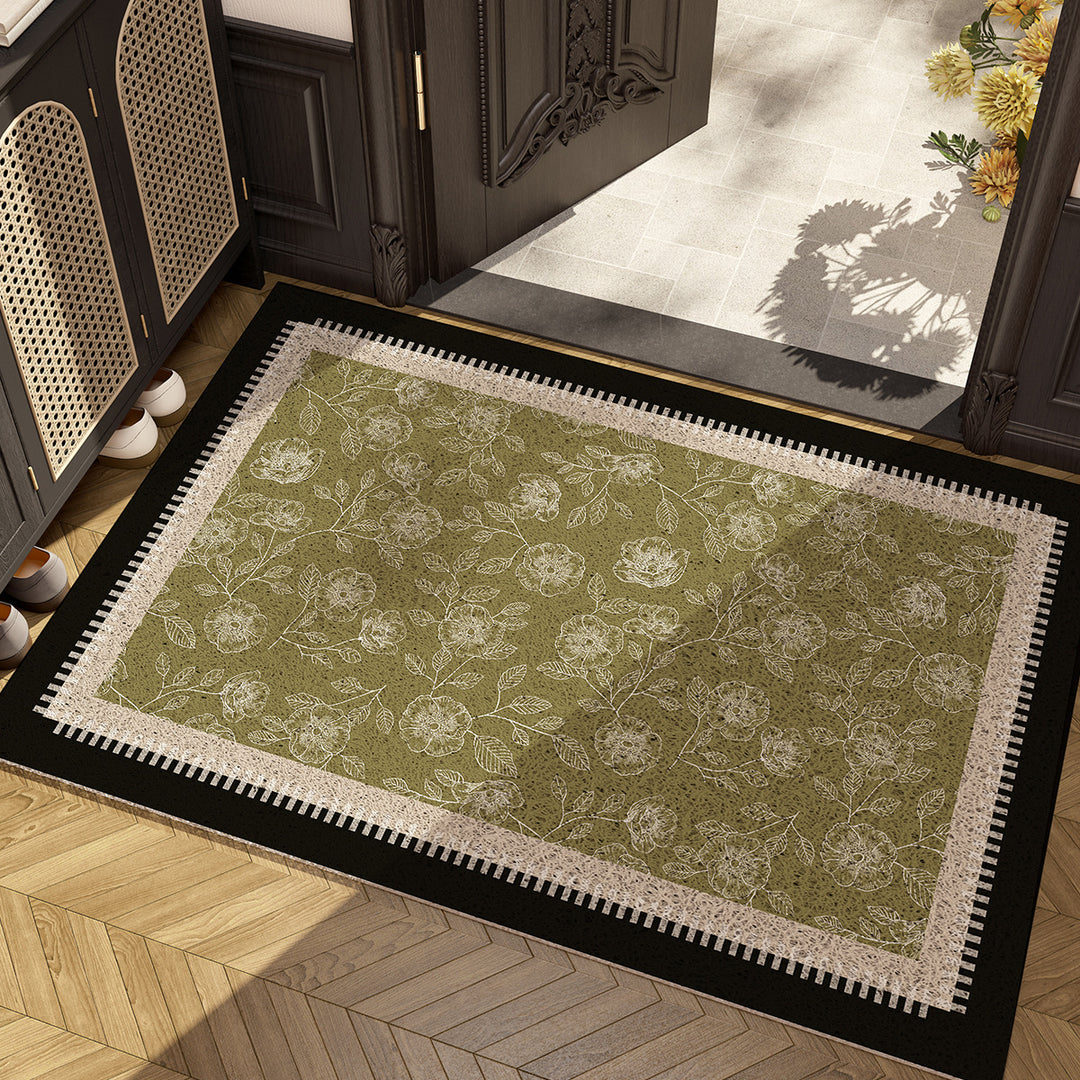 Floral Pattern Bereichsteppich Karnz