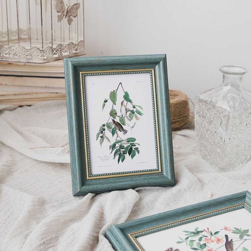 Eleganter Floral Artwork Displayrahmen