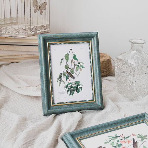 Eleganter Floral Artwork Displayrahmen