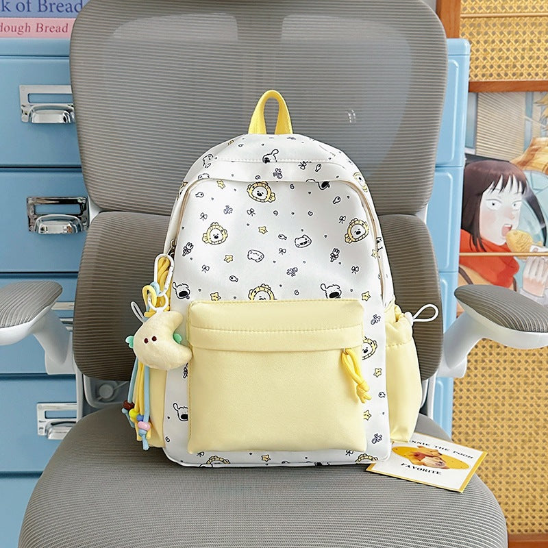 Verspielter Bunny Ohren Bedruckter Rucksack Karnz