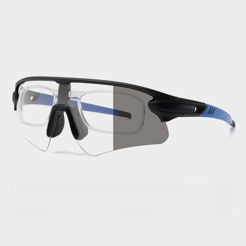 Unisex Sportliche Hochleistungs-Sonnenbrille mit aerodynamischem Design und verstellbarem Nasenpad Karnz