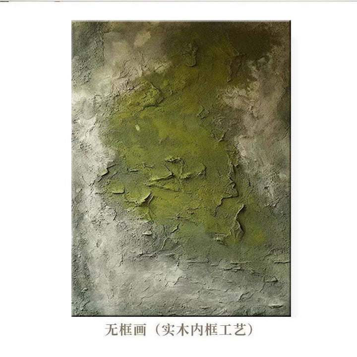 Texturiertes abstraktes Landschafts-Leinwandkunst