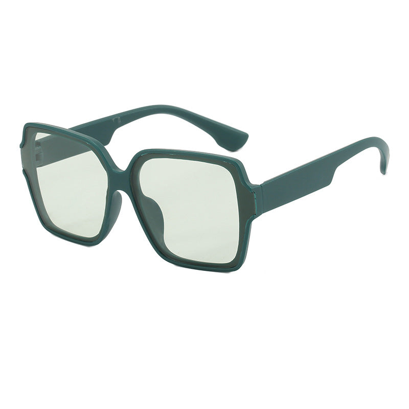 Damen quadratische Sonnenbrille mit einzigartigem, stilvollem Rahmen Karnz