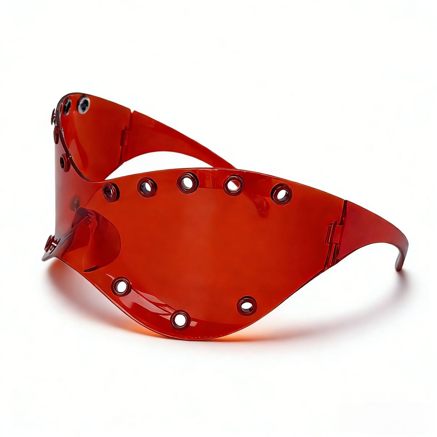 Damen Sportliche Designer-Sonnenbrille mit innovativen Metallakzenten Karnz
